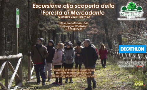 Escursione alla scoperta della Foresta di Mercadante