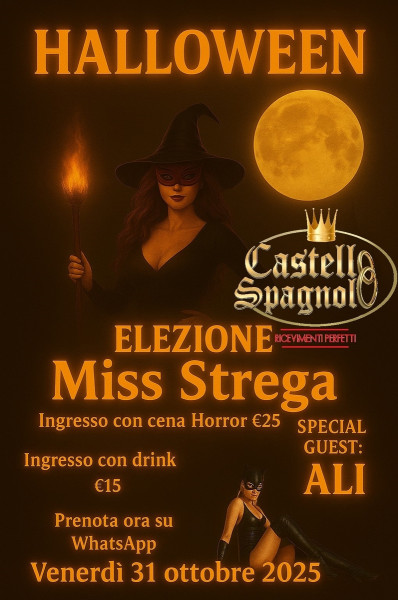 Elezione MISS STREGA - Halloween ti aspetta!