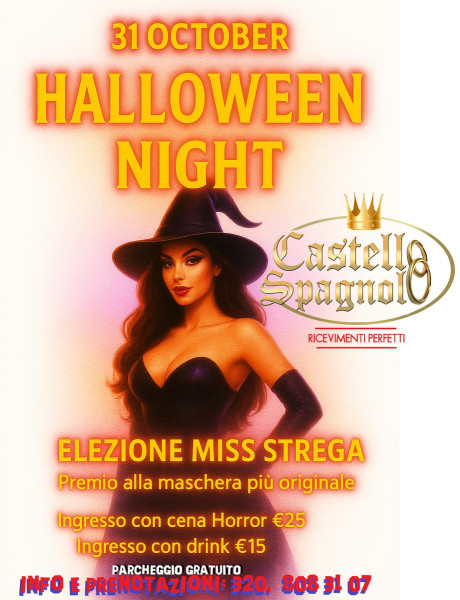 Elezione MISS STREGA - Halloween ti aspetta!