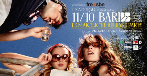 Le Maioliche Release Party - Il Maestrale - con Temo Babila, Narratore Urbano + talk L’altro necessario