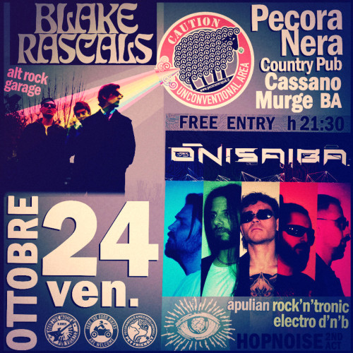 BLAKE RASCALS + ONISAIBA live show