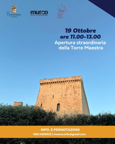 Apertura Straordinaria della Torre Maestra