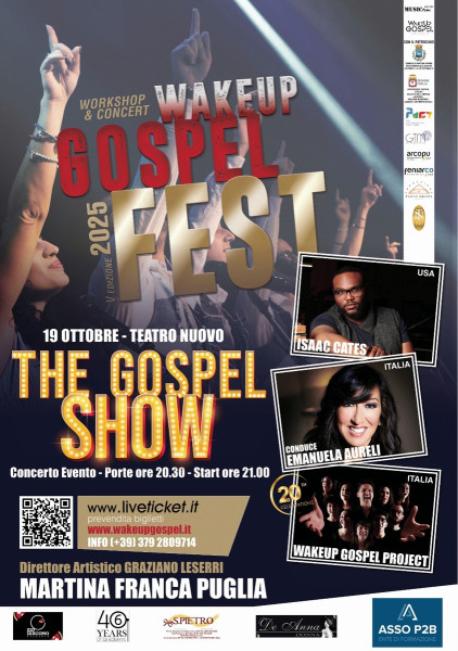 THE GOSPEL SHOW | Concerto del WakeUp Gospel Fest 2025