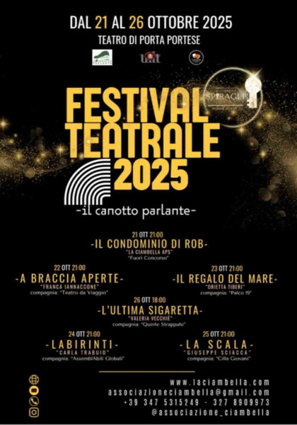 Festival di Drammaturgia Il Canotto Parlante