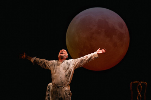Idillio Leopardi e la Luna, Spettacolo di e con Luigi Moretti, on stage a Roma