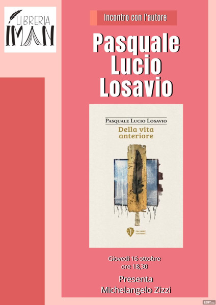 Libreria IMAN Massafra incontro con Pasquale Lucio Losavio