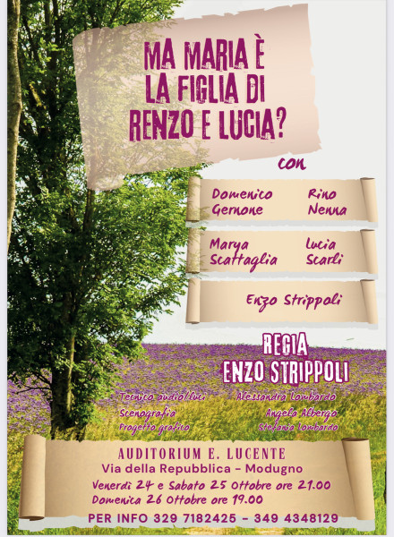 Ma Maria e' figlia di Renzo e Lucia?