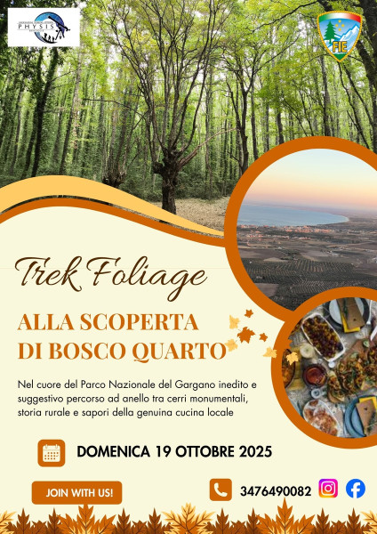 Trek Foliage: Alla scoperta di Bosco Quarto (PNG)
