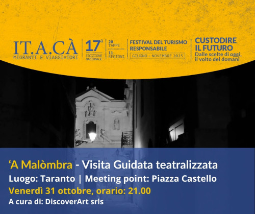 'A Malòmbra - visita guidata teatralizzata