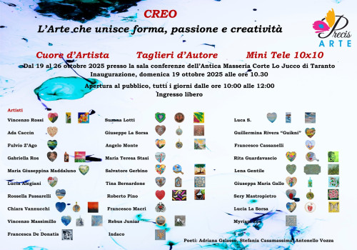 CREO - L'Arte che unisce forma, passione e creatività