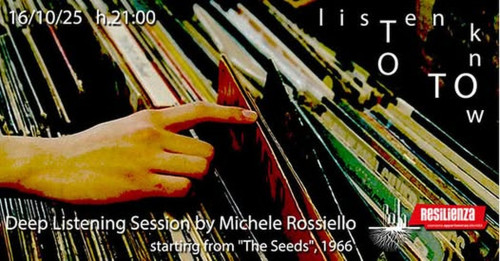 Deep Listening Session by Michele Rossiello un viaggio in vinile