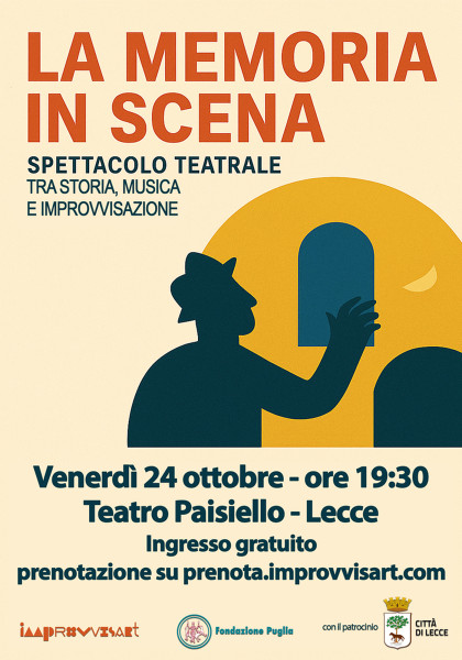 La memoria on stage - spettacolo di improvvisazione teatrale