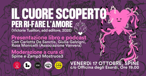 A Bari arriva Il cuore scoperto. Per ri-fare l’amore di Victoire Tuaillon