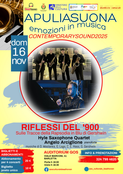RIFLESSI DEL ’900 - Sulle tracce della Rapsodia in Blu di Gershwin
