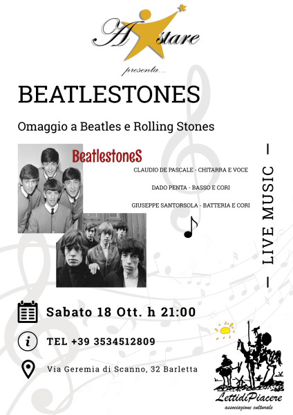 BeatlestoneS - Omaggio a Beatles e Rolling Stones