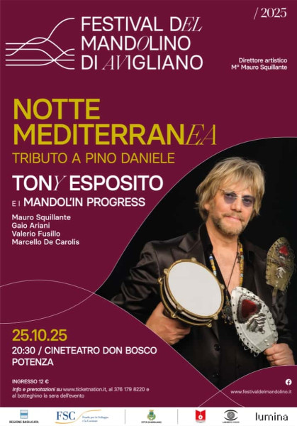 NOTTE MEDITERRANEA - Tributo a Pino Daniele