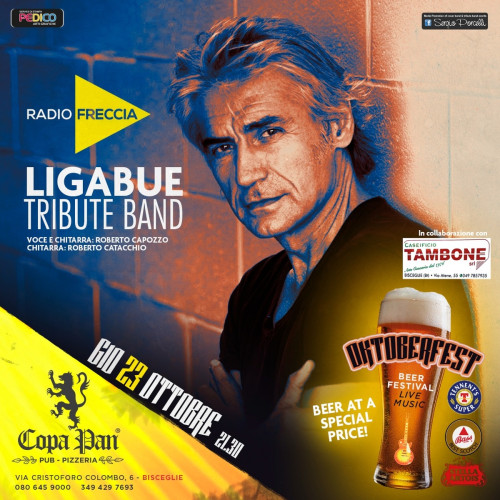 Oktoberfest - Radiofreccia - Ligabue tribute band live a Bisceglie