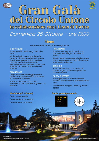 Due in Duo al Gran Galà del Circolo Unione