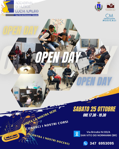 Opneday 2025: Porte aperte alla Musica