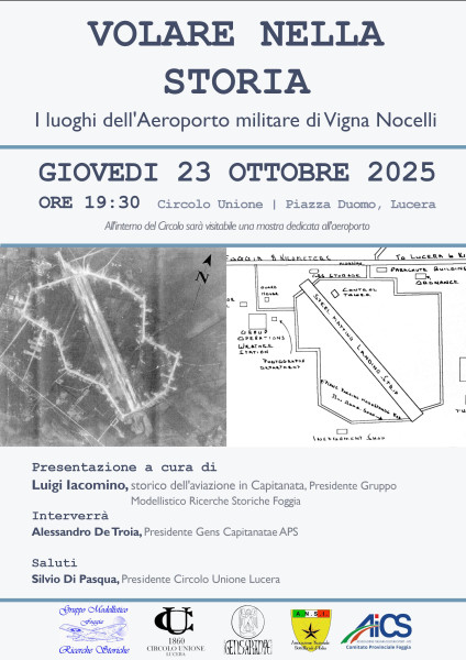 Volare nella storia. I luoghi dell’Aeroporto militare di Vigna Nocelli