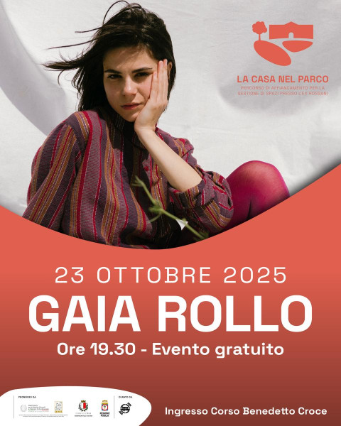 Gaia Rollo live alla Casa nel Parco Rossani