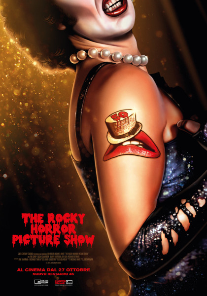 THE ROCKY HORROR PICTURE SHOW  50° ANNIVERSARIO NUOVO RESTAURO 4K  Versione originale inglese sottotitolata in italiano (USA-UK/1975, 100 minuti di piacere assoluto)