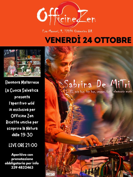 Aperitivo wild con Eleonora Matarrese + Sabrina De Mitri in concerto