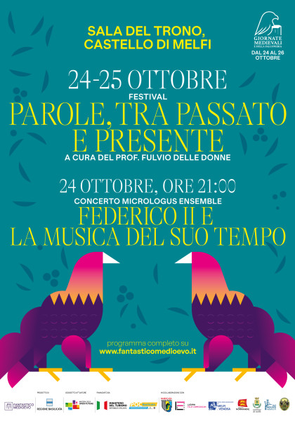 Fantastico Medioevo, il Festival “Parole, tra passato e presente” per le Giornate Medievali di Melfi