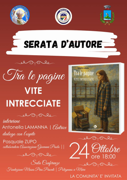 Serata D'AUTORE | Tra le pagine  Vite intrecciate (Ed.Kimerik).