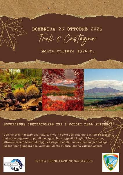 Trek & Castagne: Monte Vulture 1326 m.