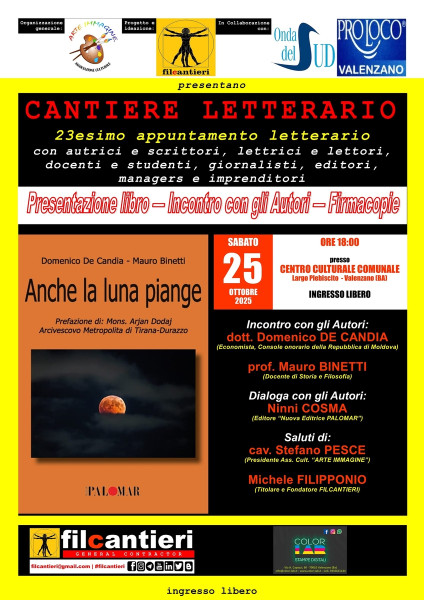 Anche la luna piange (2025), Editrice Palomar.
