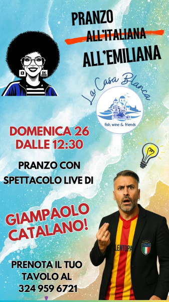 Pranzo all' Italiana all' Emiliana
