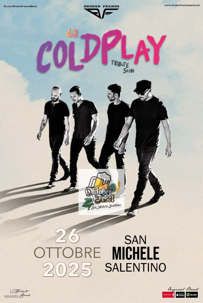 42 Coldplay Tribute Show by Broken Frames