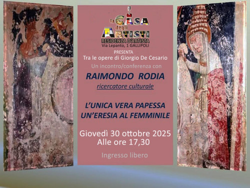 Raimondo Rodia: "L'unica vera papessa, un'eresia al femminile ne La Casa degli Artisti