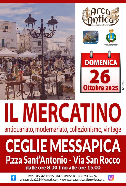 Mercatino dell’antiquariato e artigianato