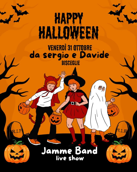 HALLOWEEN CRAZY PARTY con il trio "Jamme Band"