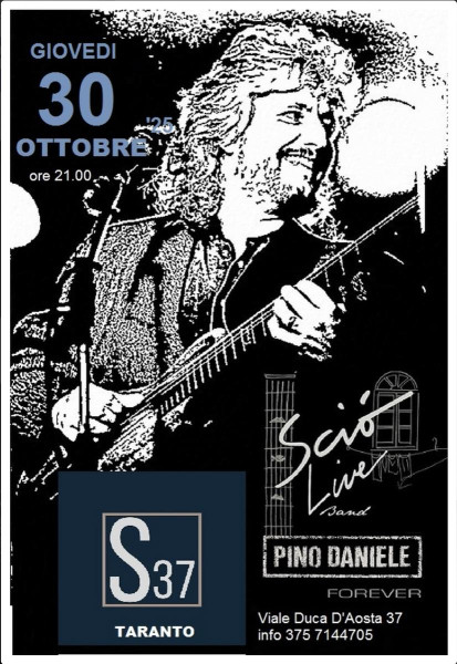 Sciò Live Band Pino Daniele Forever live concert
