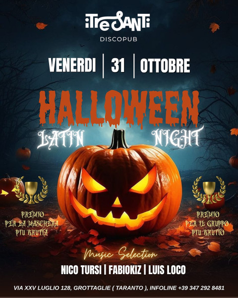 Halloween Latin Night