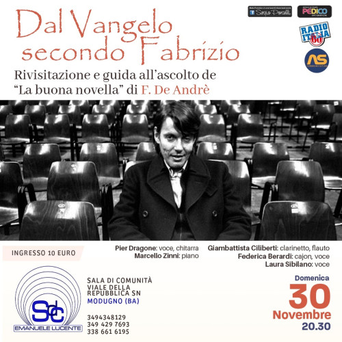 "Dal Vangelo secondo Fabrizio..." - Rivisitazione de "La Buona novella" di F. De Andrè
