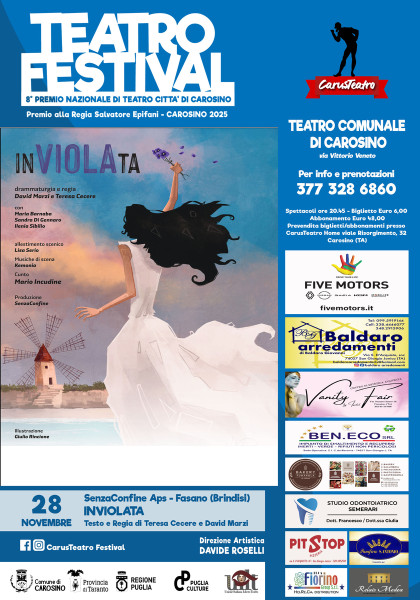 INVIOLATA - Teatro Festival 8° Premio Nazionale di Teatro Città di Carosino