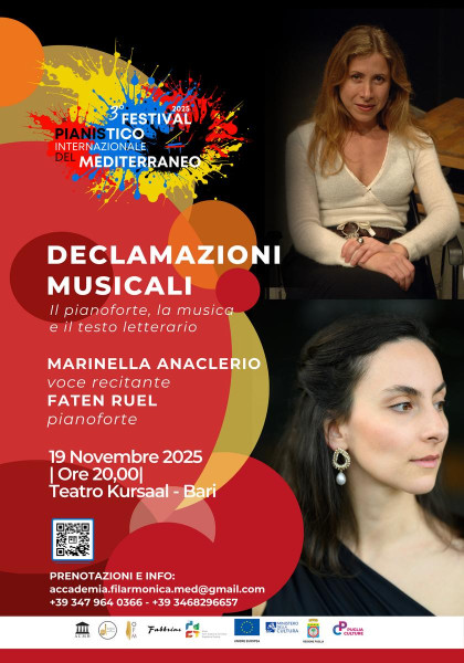 DECLAMAZIONI MUSICALI - Marinella Anaclerio e Faten Ruel