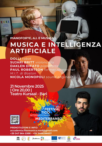 PIANOFORTE, AI e MUSICA - Britt, Di Fato, Monopoli, Robertson