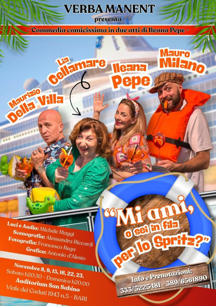 "Mi ami o sei in fila per lo spritz?"