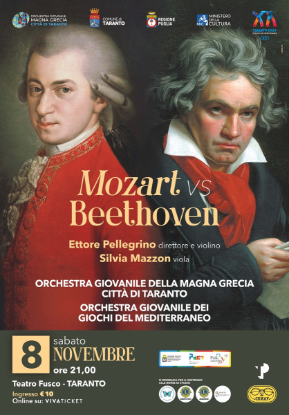 MOZART VS BEETHOVEN Orchestra giovanile della Magna Grecia Città di Taranto