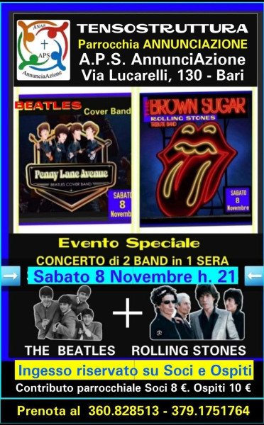 CONUNICATO AI SOCI della APS AnnuciAzione presso TENSOSTRUTTURA della  Parrocchia ANNUNCIAZIONE.