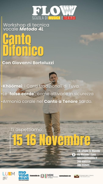 Canto Difonico con Giovanni Bortoluzzi