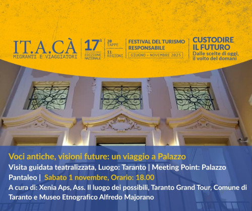 Voci antiche, visioni future - tour guidato teatralizzato