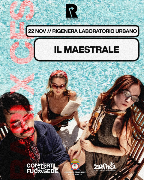 IL MAESTRALE - Le Maioliche Tour | Rigenera Laboratorio Urbano