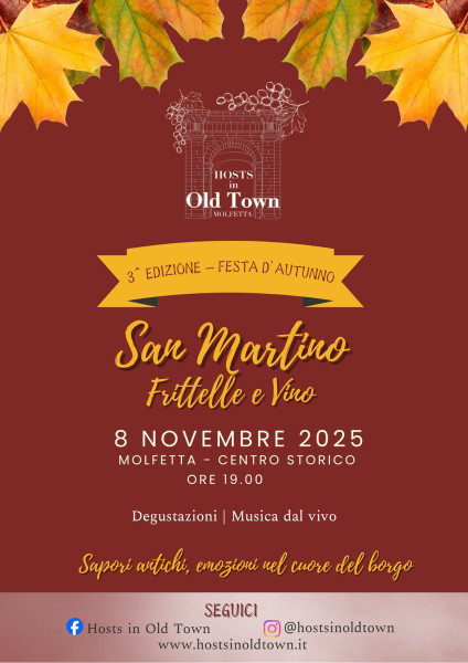 Festa d'Autunno: San Martino: Frittelle & Vino" - 3^ Edizione