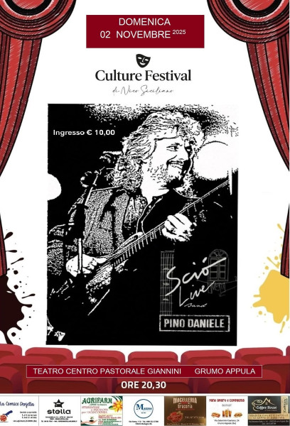 Sciò Live Band Pino Daniele Forever in concerto